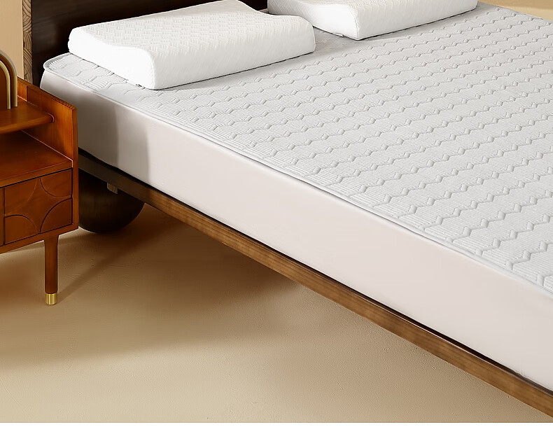 Shuixingjiafang Mattress Pad Dormitory Mattress Antibacterial Anti-mite Aixian Mattress Protector Plain Gray 150cm×200cm 8