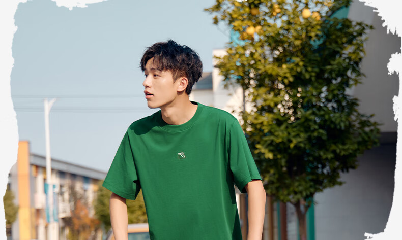361° Men's Short-Sleeve T-Shirt, Summer New Style, Sports Running Loose Casual Trendy Men's Tee, Half Sleeve, 652519106-2 27