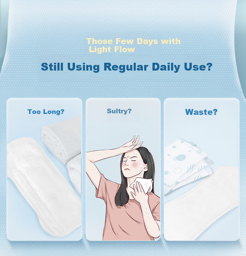 Beishute Cotton Soft Unscented Panty Liners, 155mm, 20 Pieces*3 Boxes, Sold by JD, Menstrual Pads 3