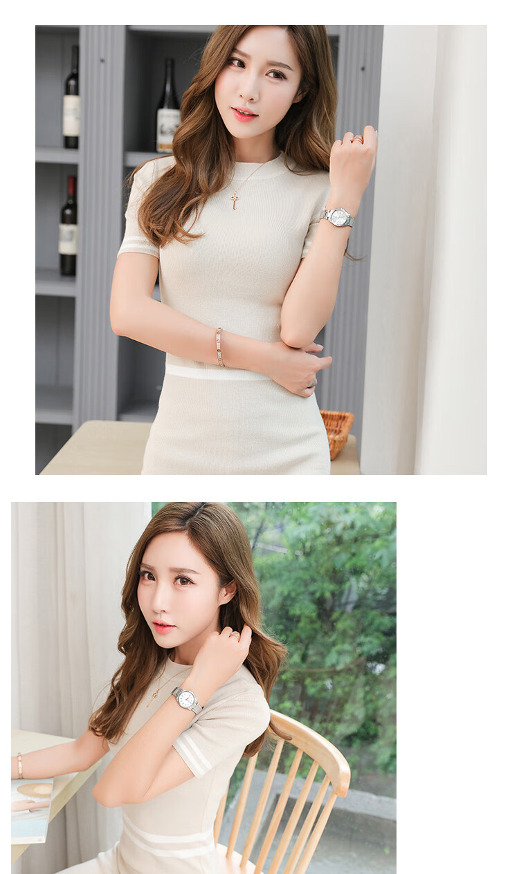 CASIO Ladies Analog Series Watch, Commuter Waterproof Student Quartz Wristwatch, Gift for Girlfriend, LTP-1183A 12