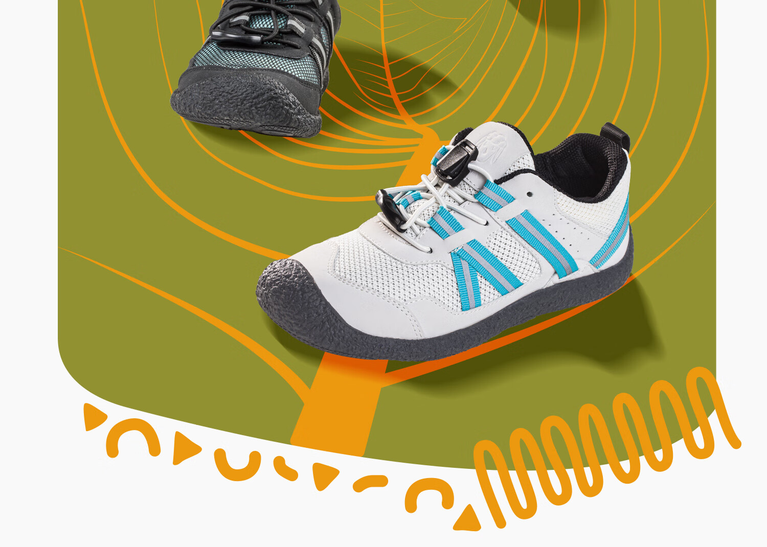 Littlebluelamb Autumn New Children's Soccer Shoes, Breathable Running Shoes, Soft-Soled Sneakers, Energy Gray, Size 29 5