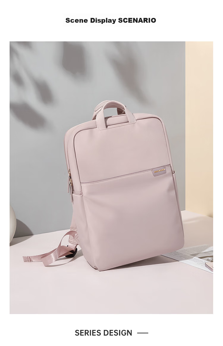 GOLF Backpack for Women, 14/15.6-Inch Apple Laptop Hidden Handheld Computer Bag, Women's Schoolbag, Business Travel 28