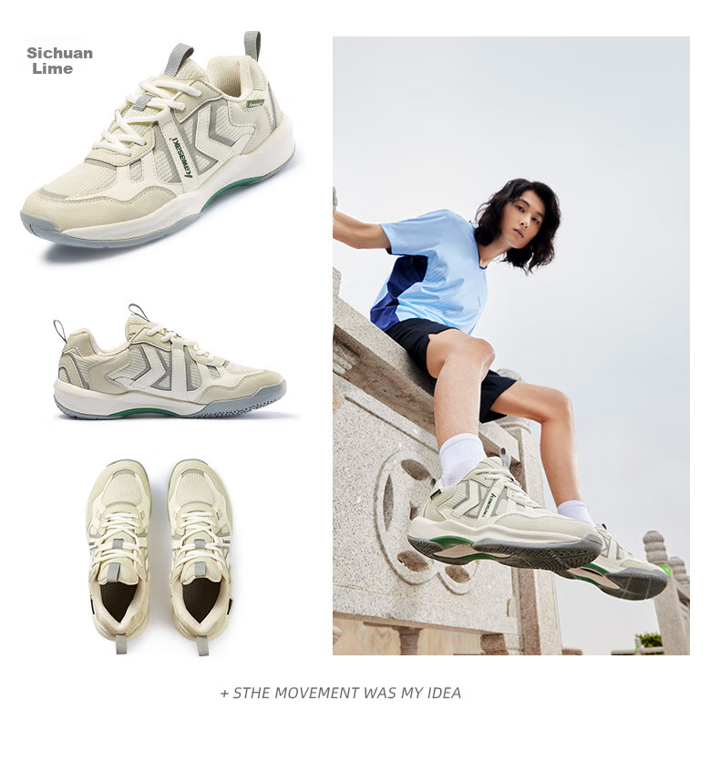 KAWASAKI Badminton Shoes Retro Style for Men And Women, Non-Slip Wear-Resistant Professional Sports Shoes A3308 Chanshi Gray 35 12