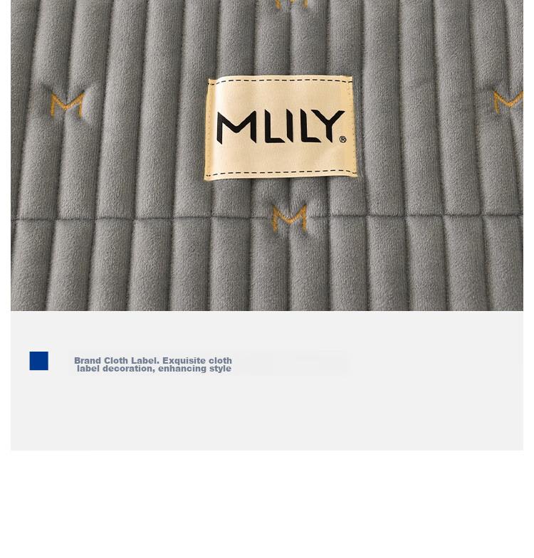 MLILY Mattress 1.8m x 2m Dual-Sided Single Mattress Pad with Warm Plush Cloud-Like Support 13