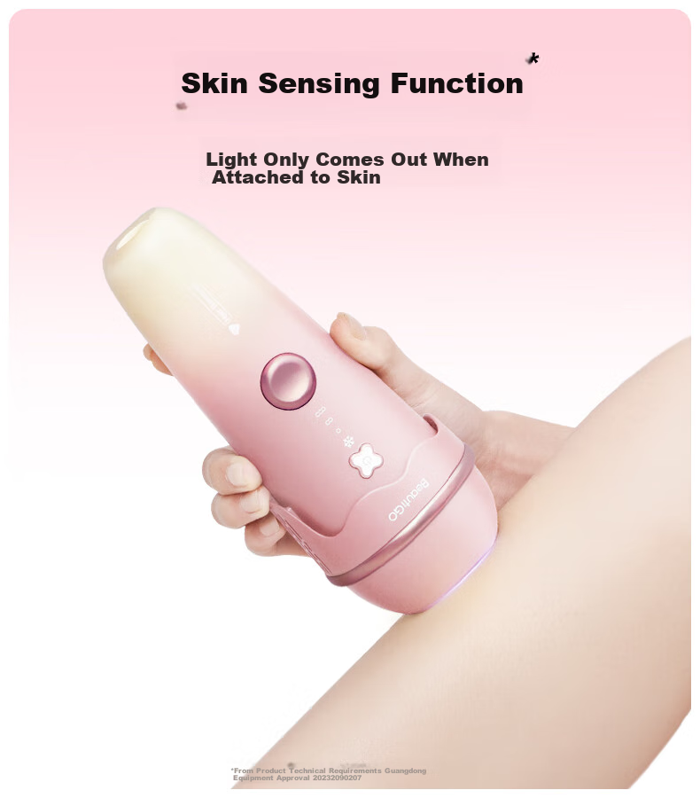 Beautigo MAX Ice Cream Hair Removal Device with Sapphire Constant Ice IPL, Home Hair Shaver for Private Areas, Birthday Gift, Valentine's Day Present for Girlfriend 5