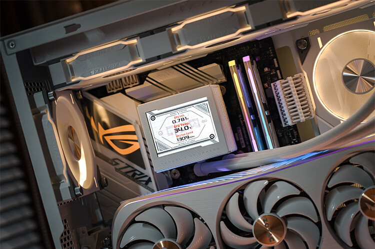 PHANTEKS XT523 View White Seaside View Tempered Glass Full-View ATX Motherboard Case for Desktop Computer (Side ARGB Light Strip/360mm Water Cooling Support/Type-C) 19