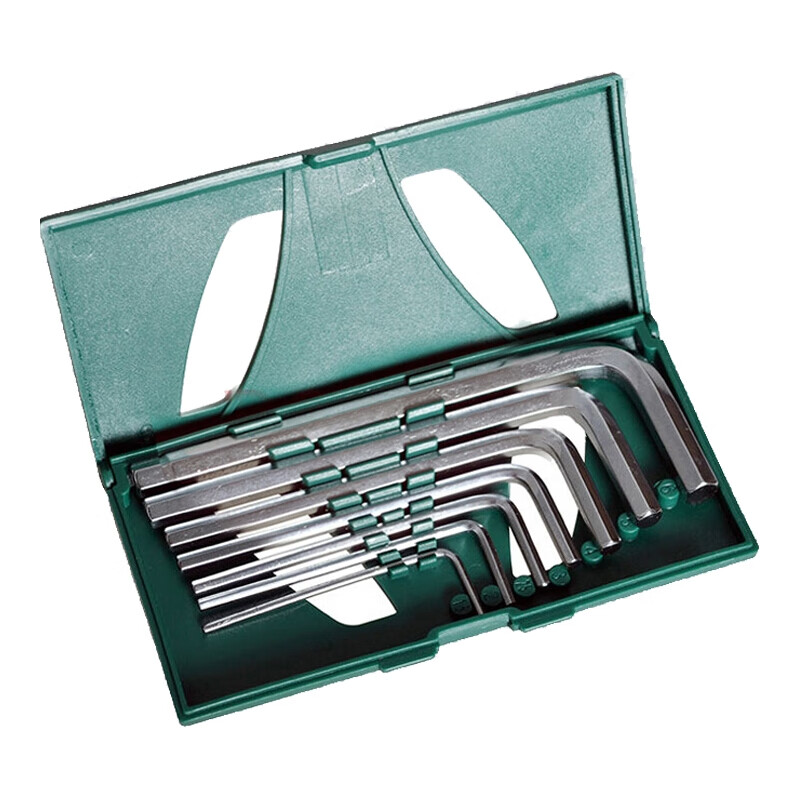 SATA 7-Piece Metric Folding Hex Key Set 1.5-6mm 09127