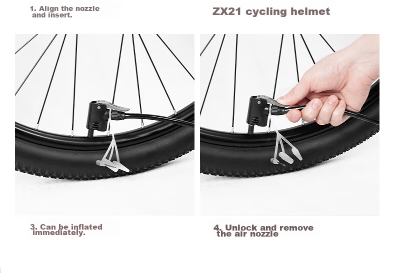 Move Iron, Bicycle Pump, Multi-Functional for Home Use, Suitable for Basketball, Mountain And Road Bikes, Electric Motorcycles, Built-In High Pressure Long Versio 13