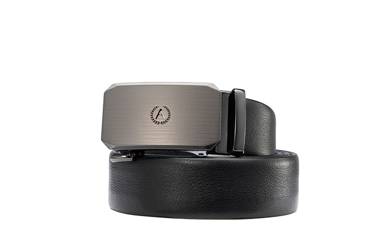Aokang Men's Automatic Buckle Belt, Business Gift Box, Top-Grain Leather Waistband, Birthday Gift for Husband 12