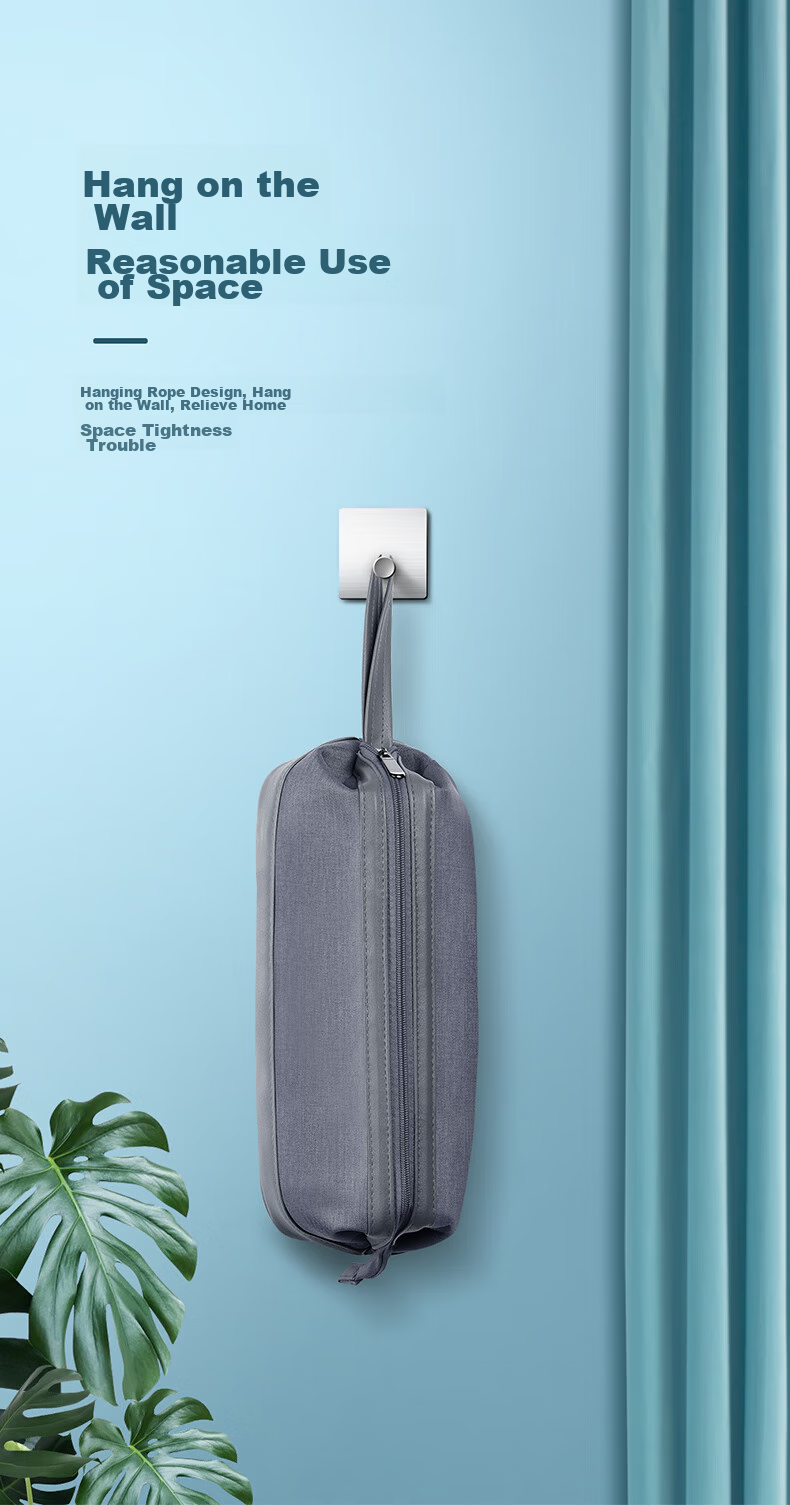 BUBM Dyson Hair Dryer Storage Bag, Dyson Curling Iron Storage Pouch, Portable Travel Hair Straightener Organizer Bag 6