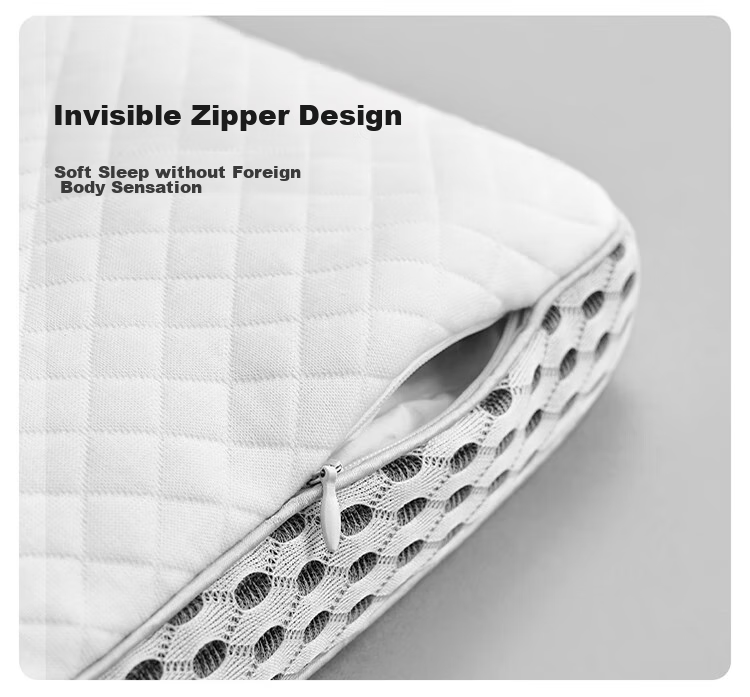 Lafufeier Whole Wheat Skin Pillow, Round Pillow, Square Pillow, Zoned Support Cervical Pillow Core, Breathable Sleep, with Pillowcase 28