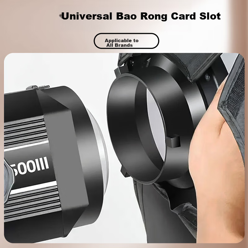 CRENOV Deep Throw Light Softbox, Portable Quick-Install Softbox for Professional Photography Studio Shooting, Live Streaming Fill Light Accessory, Deep Throw Softbox 90cm 2