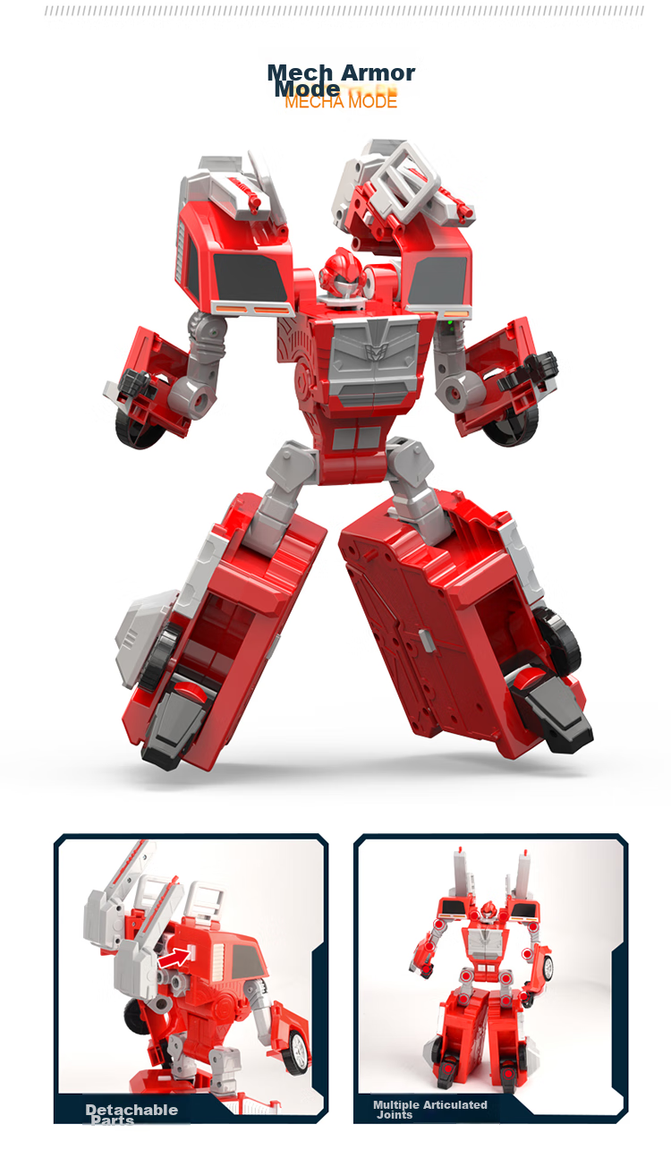 JUMPGO Mini Agent Team X Toy Transforming Agent X Equipment S1 Light And Sound Gun Sword, Boys' Children's Gift 6