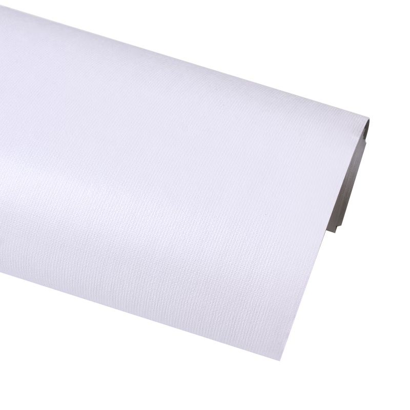 Qinghua Aluminum Shield Wall Sticker, Self-Adhesive Waterproof And Moisture-Proof Wallpaper, Dorm Renovation Sticker, Macaron White, 0.6*10m