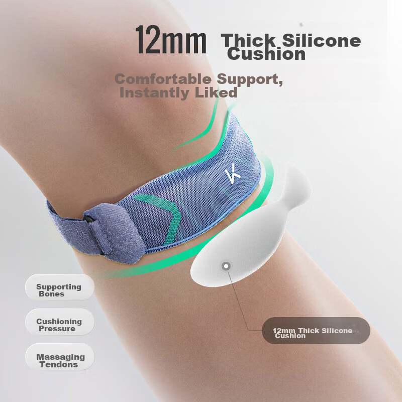 Keep Professional Patellar Strap Knee Brace [Two-Pack], for Running, Jump Rope, Hiking, Badminton, Sports, Meniscus Knee Protectio