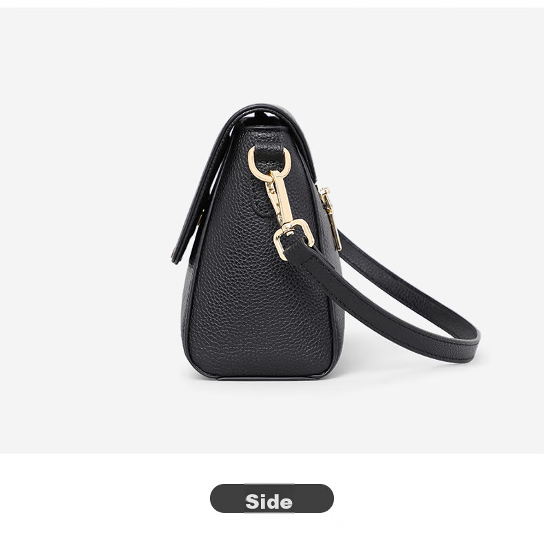 Viney Women's Handbag, Cowhide Crossbody Bag, Shoulder Bag for Middle-Aged And Young Fashionistas, Practical Birthday And Mother's Day Gift for Mom 13