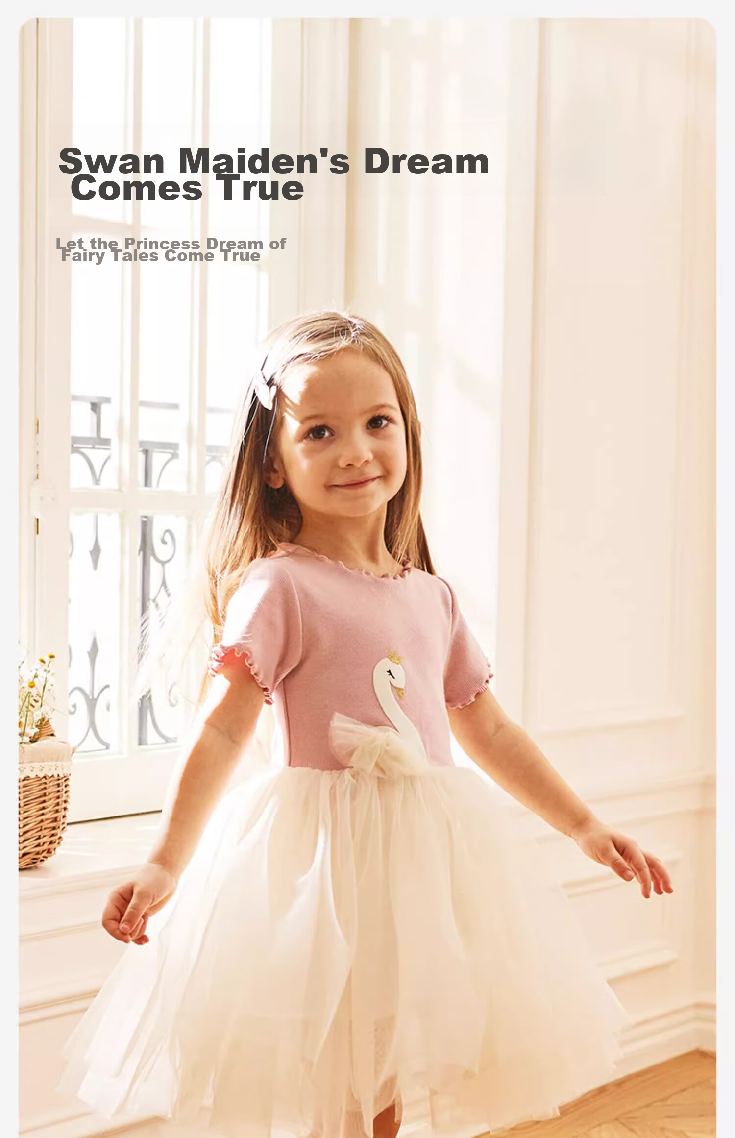 David Bella Girls' Dress Summer Princess Dress for Older Kids Trendy Children's Clothing 1