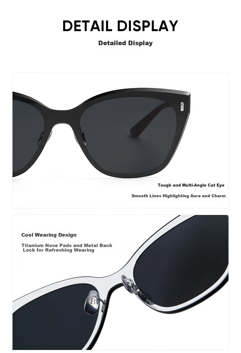 BOLON Sunglasses, Yang Zi's Style Cat-Eye Sunglasses, Driving UV Protection Sunglasses for Men And Women, Trendy, BX8005A10 3