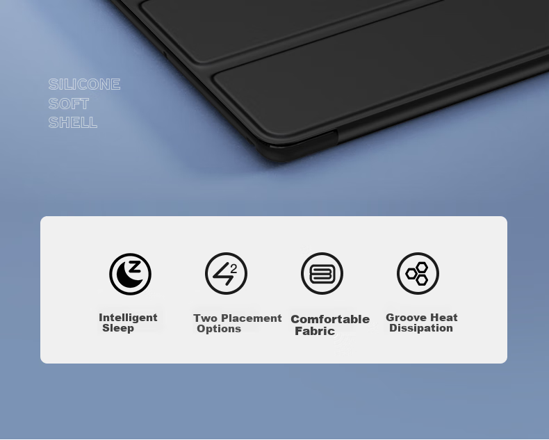 CangHua IPad Case Compatible with IPad 9/8/7 10.2-Inch 2021/2020/2019 Models, Third-Generation Protective Cover with Tri-Fold Stand, Shockproof Soft Shell Case for Apple Tablet 2