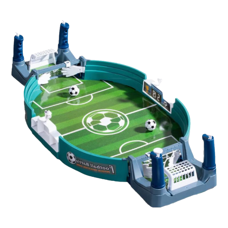 SODEEP Children's Table Soccer, Two-Player Battle Football Field, Desktop Game, Parent-Child Interactive Board Game Toy for Boys Aged 3-6