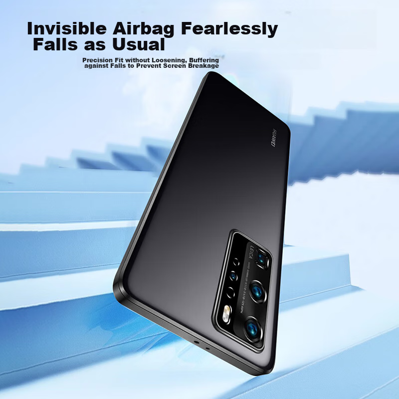 Защитный чехол NEYAA для Huawei P40 Pro, прозрачный, противоударный, ультратонкий, с воздушными подушками, модный, простой, мягкий, с гальваническим покрытием