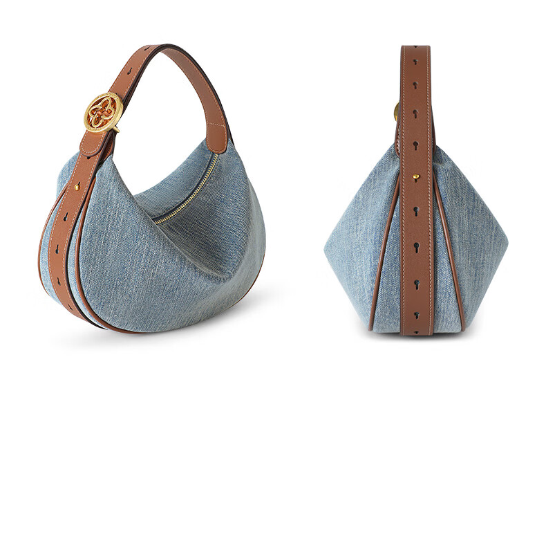 CASSILE Women's Denim-Style Handbag, Large Capacity Light Luxury Shoulder Bag, Practical Gift for Wife on May 20th 13