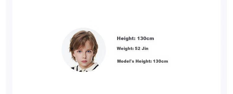 MQD Boys' Sweater, Spring And Autumn Style, Turn-Down Collar, Preppy Style, Children's Knitted Cardigan, Navy Blue, Size 110 9