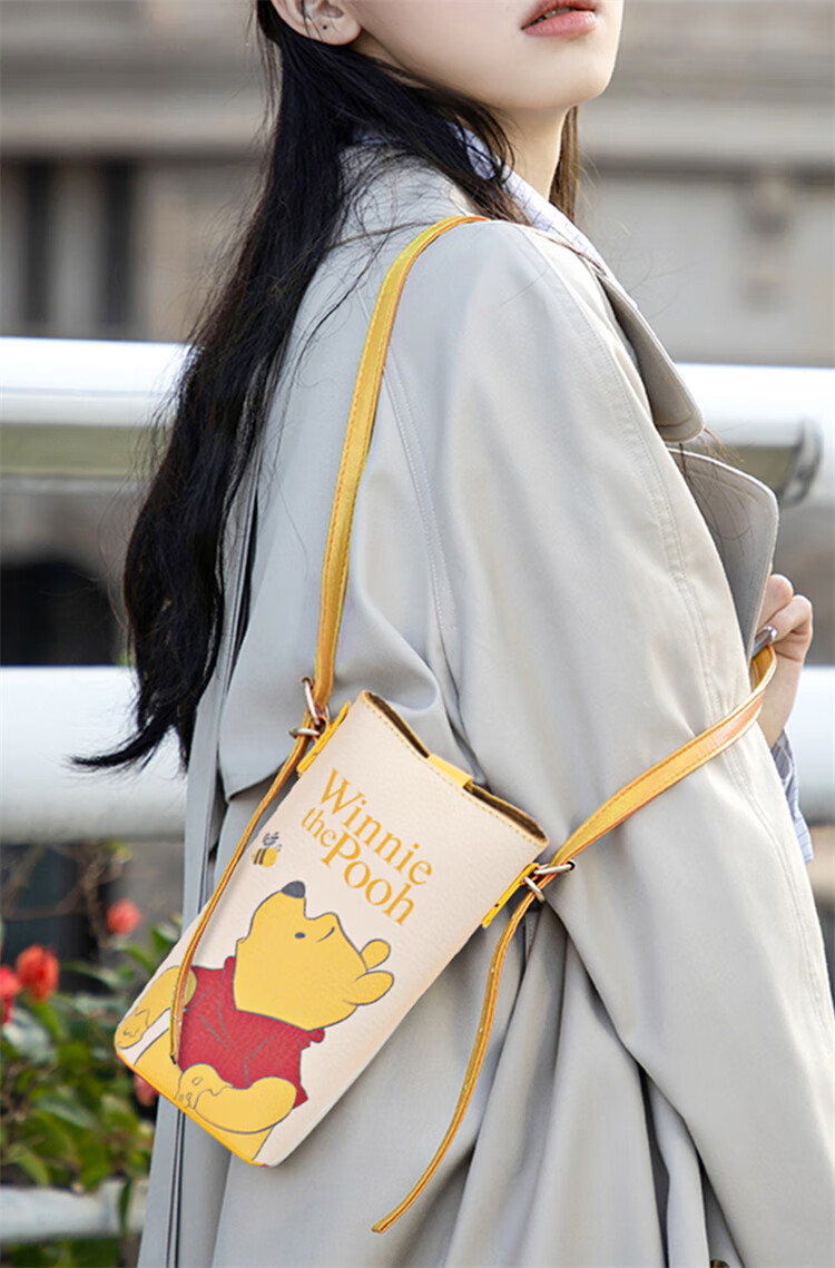 Disney Donald Duck Phone Bag Crossbody Bag for Women, Mini Bucket Bag, Birthday Gift for Wome 19