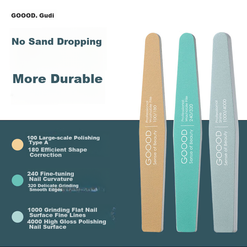 Goood Nail File, Nail Sanding Strip, Manicure File, Polishing And Grinding Strip, Specialized Sponge Rubbing Strip, Manicure Tool Set