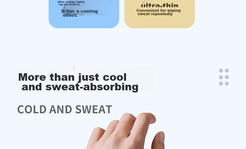 LI-NING Cooling Wristband Sports Fitness Sweat Absorbing Wrist Towel Running Quick-Dry Towel Bench Press Badminton Protective Gear 4
