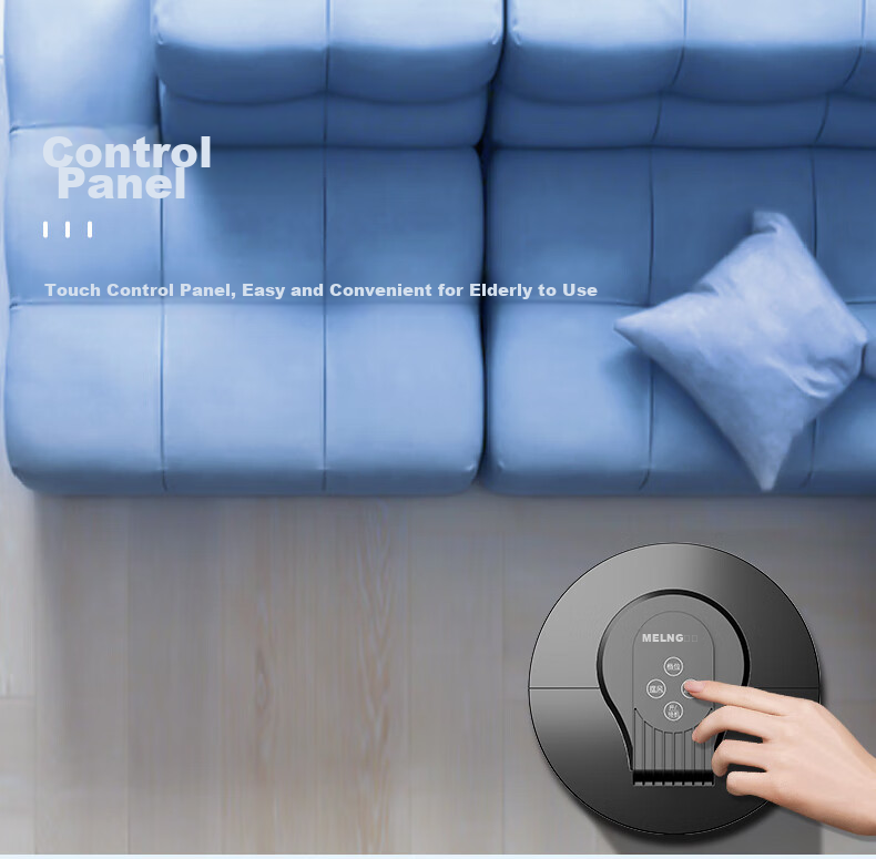 MeiLing Electric Fan / Home Bladeless Tower Fan for Living Room Bedroom Office, Quiet Low Noise Floor Standing Oscillating Energy-Saving Fan MPF-DA0025 Tall Model 12