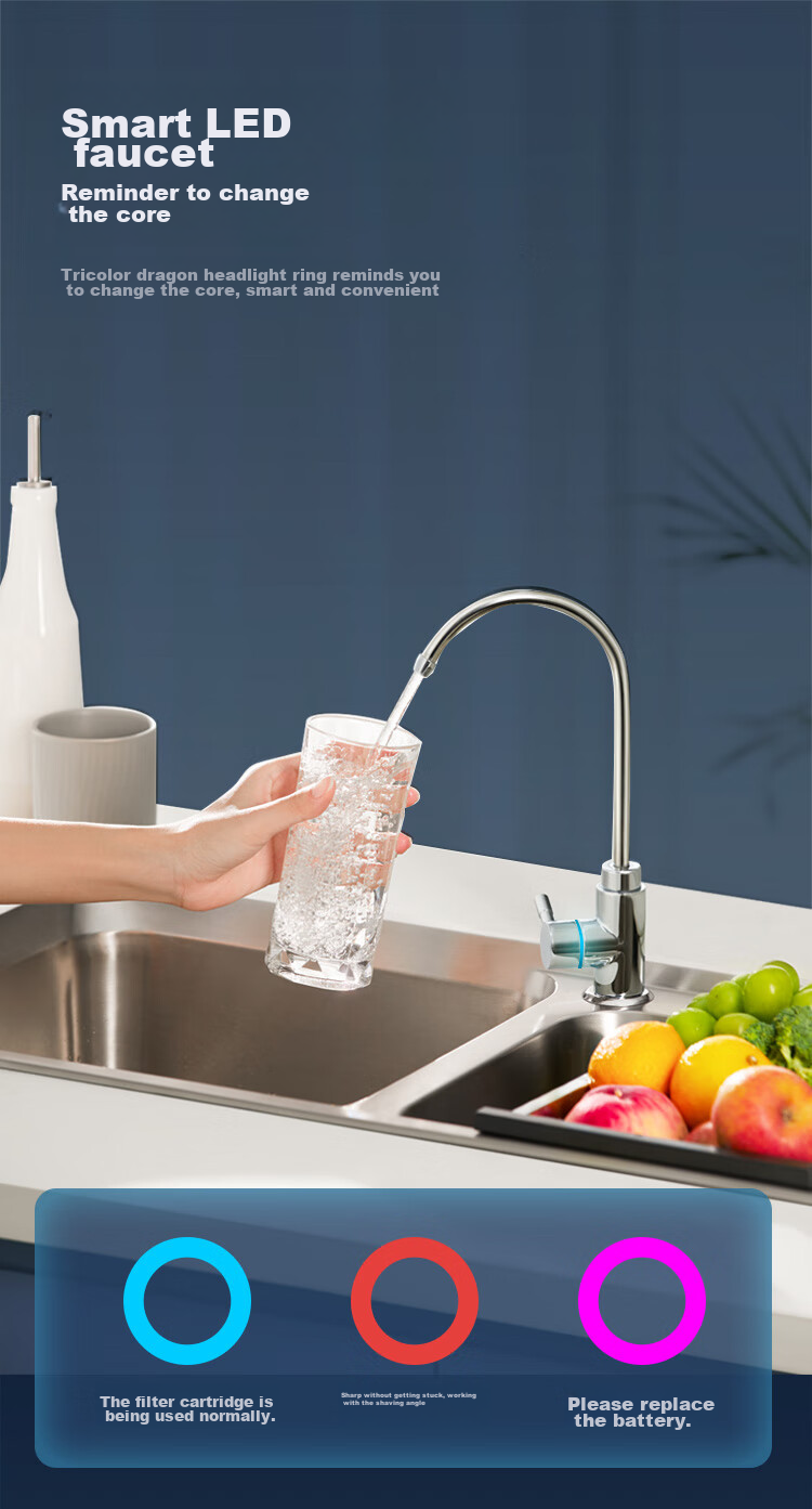 3M Water Purifier Xiaotianyuan Home Water Filtration System, Zero Wastewater, Mineral Direct Drinking, Smart 2.2L/min High Flow Rate 700G Filter SW20 10