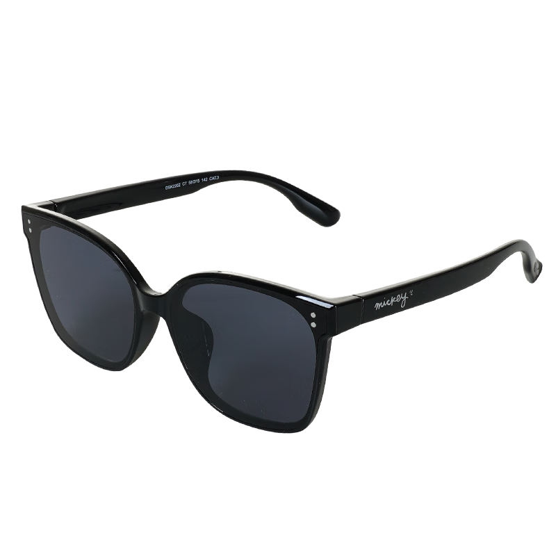 Disney Parent-Child Sunglasses, Classic Square Frame for Men And Women, Large Outdoor Travel UV Protection Glasses for School