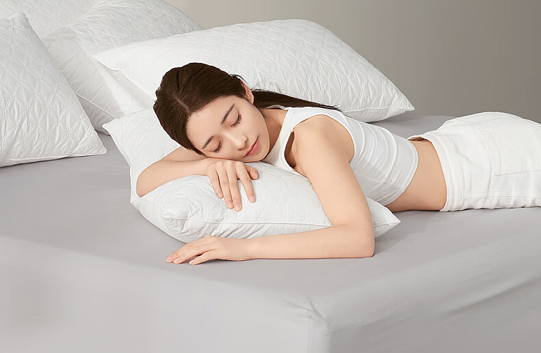 Bailisi Shuixing Jiafang Brand Pillow, Hotel Neck Pillow for Adults, Sleeping-Specific, All-Cotton, Antibacterial, Anti-Mite, Double Pillow, Low Profile 4