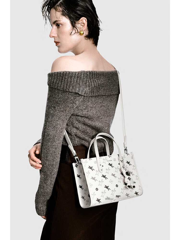 NUCELLE Women's Handbag, 2026 New Pegasus Small Briefcase Tote Bag, Shoulder Crossbody Bag, Handheld Bag, Birthday Gift for Wome 18