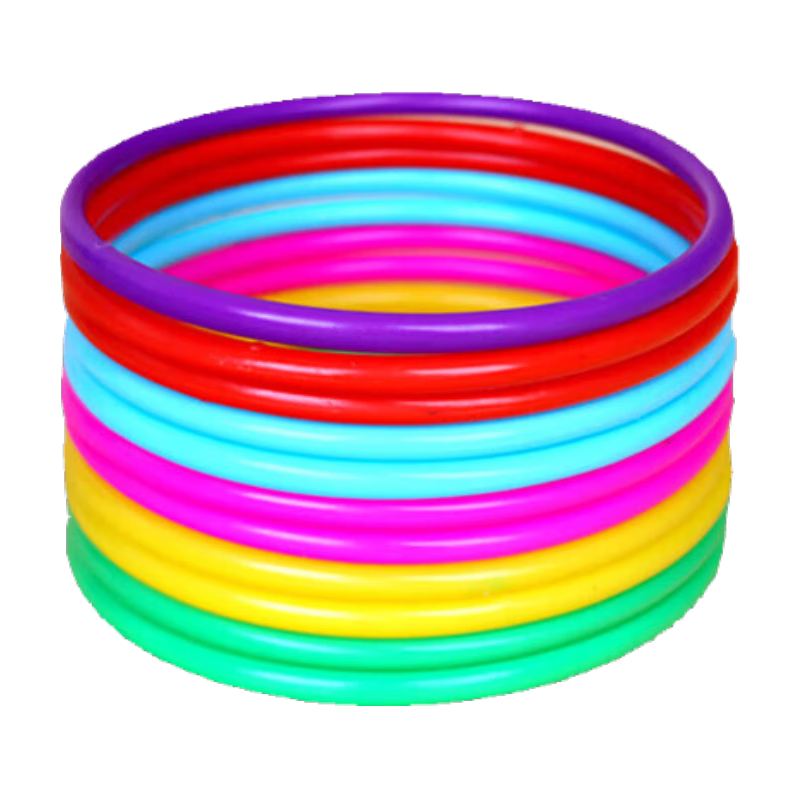COODORA Ring Toss Toy for Street Vendors, Night Market Stalls, And Events, 30cm Game Throwing Set Rings for New Year Activities