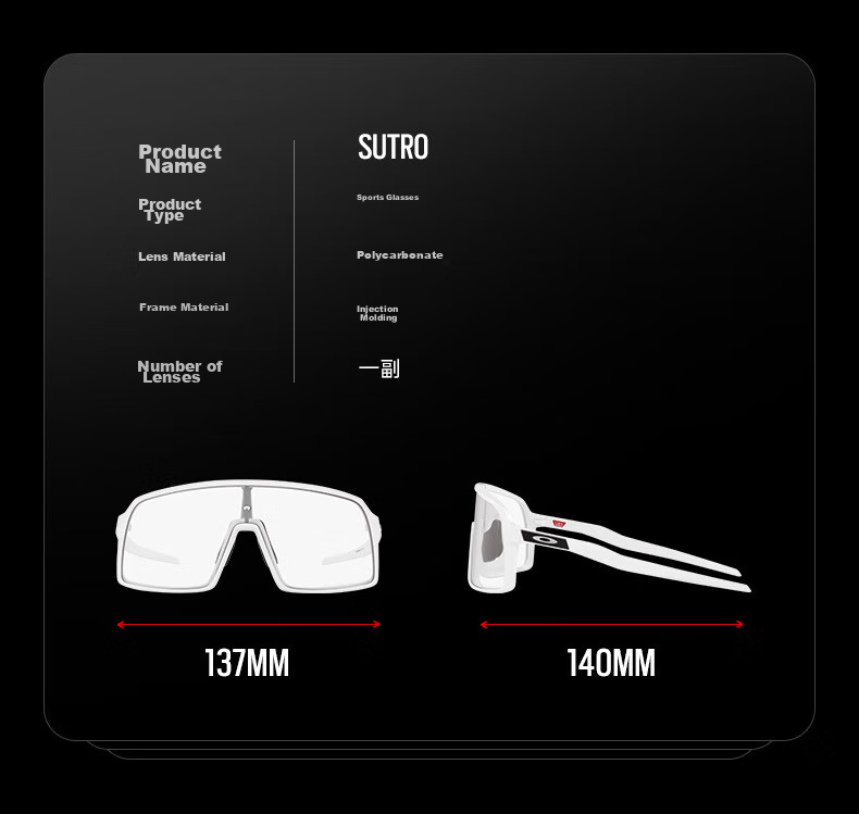 OAKLEY Cycling Glasses Goggles Sunglasses SUTRO (A) Sports Running Windproof Sunglasses 9406A 2