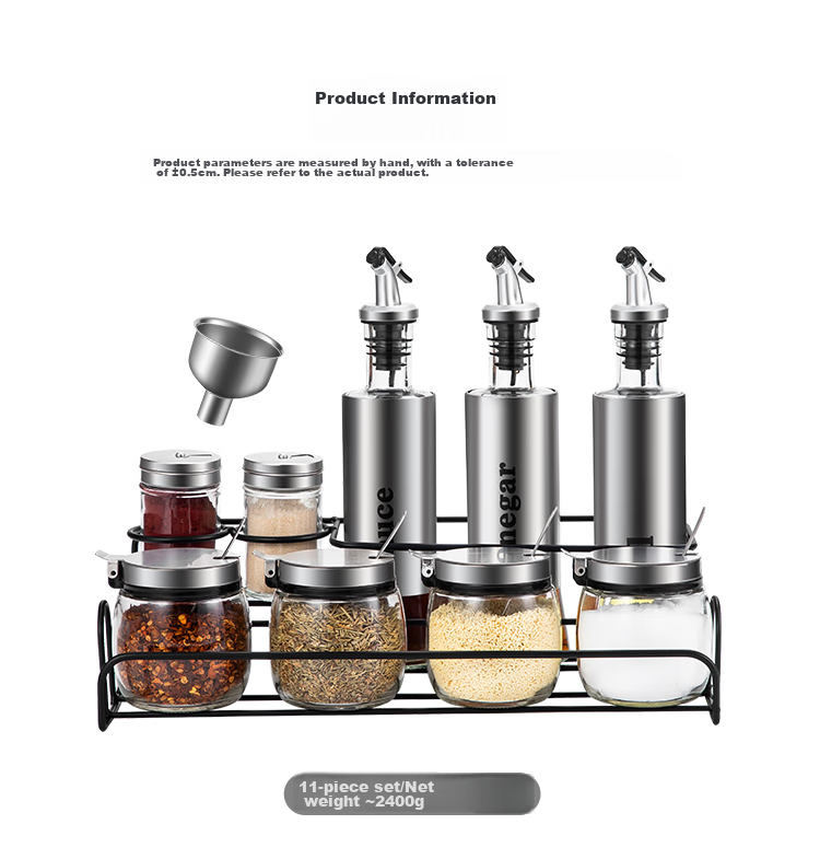 MAXCOOK Glass Oil Dispenser with Automatic Opening And Closing, Leak-Proof Kitchen Home Oil Bottle Container 550ml MCPJ0507 13