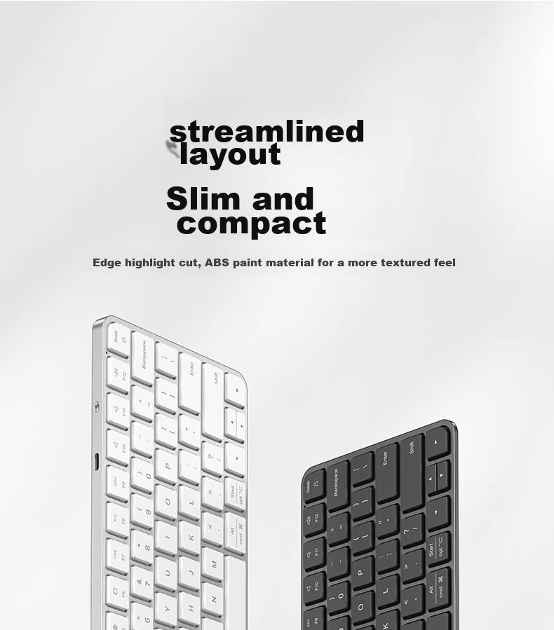 Bkayp [2026 Best-Seller List] Wireless Bluetooth Mouse And Keyboard Combo for Apple, Compatible with IPad Tablet, MacBook Laptop, Office Use, Rechargeable, Certified Battery 5