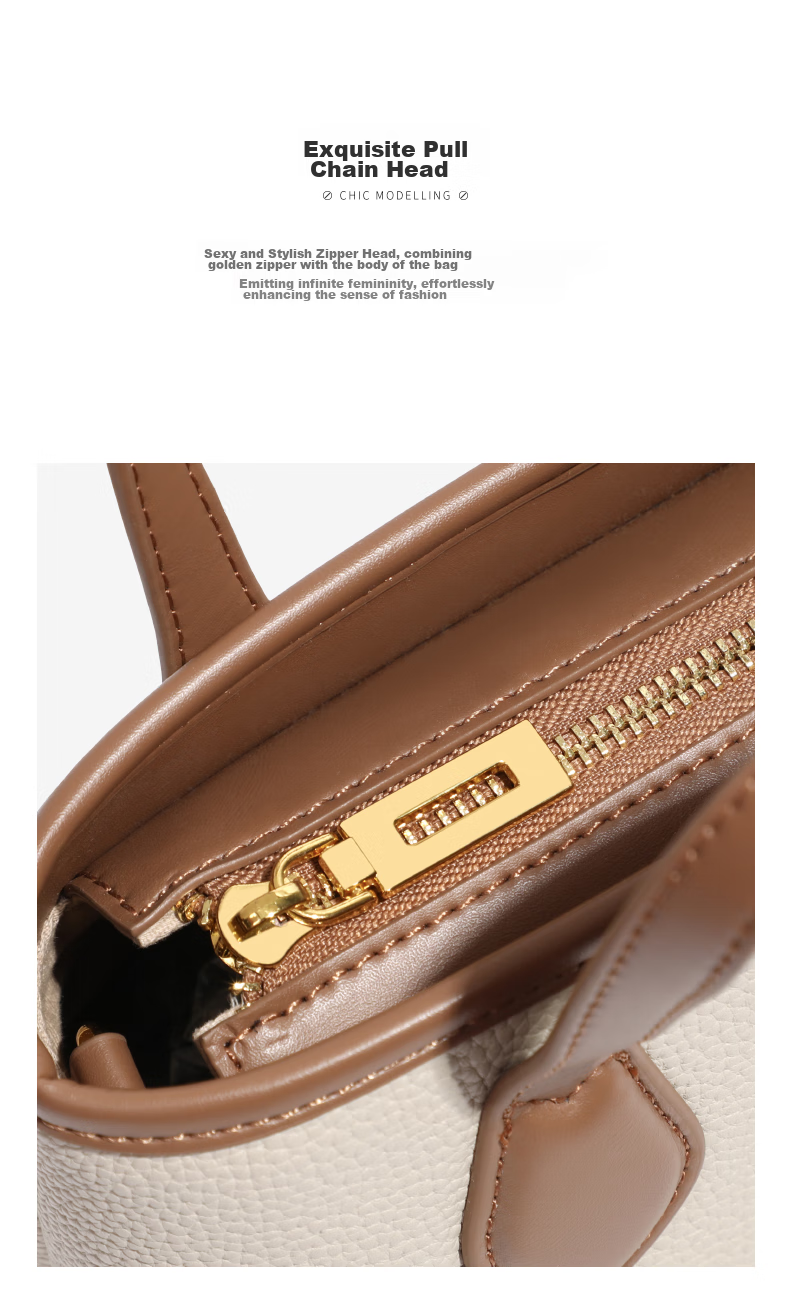 Viney Women's Handbag, Cowhide Bucket Bag, Light Luxury Crossbody Tote Shoulder Bag, Practical Birthday And Mother's Day Gift for Mom 15