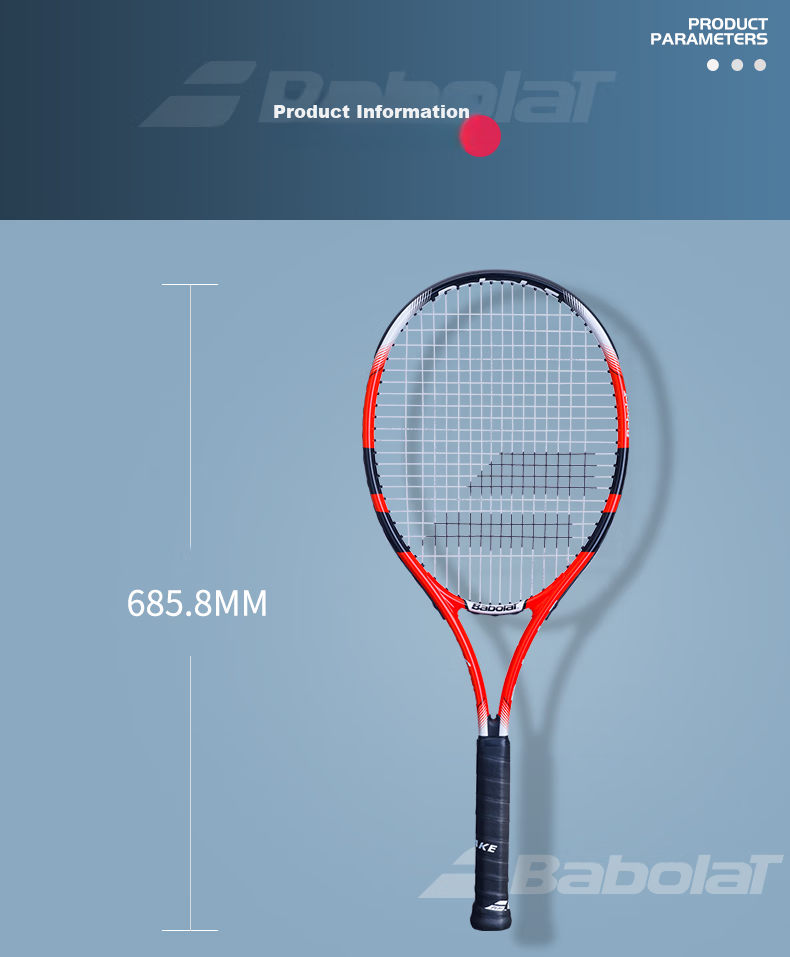 Babolat Tennis Racket for Men And Women, Adult Beginners, Single-Player Tennis Rebound Trainer [Pre-Strung] 4