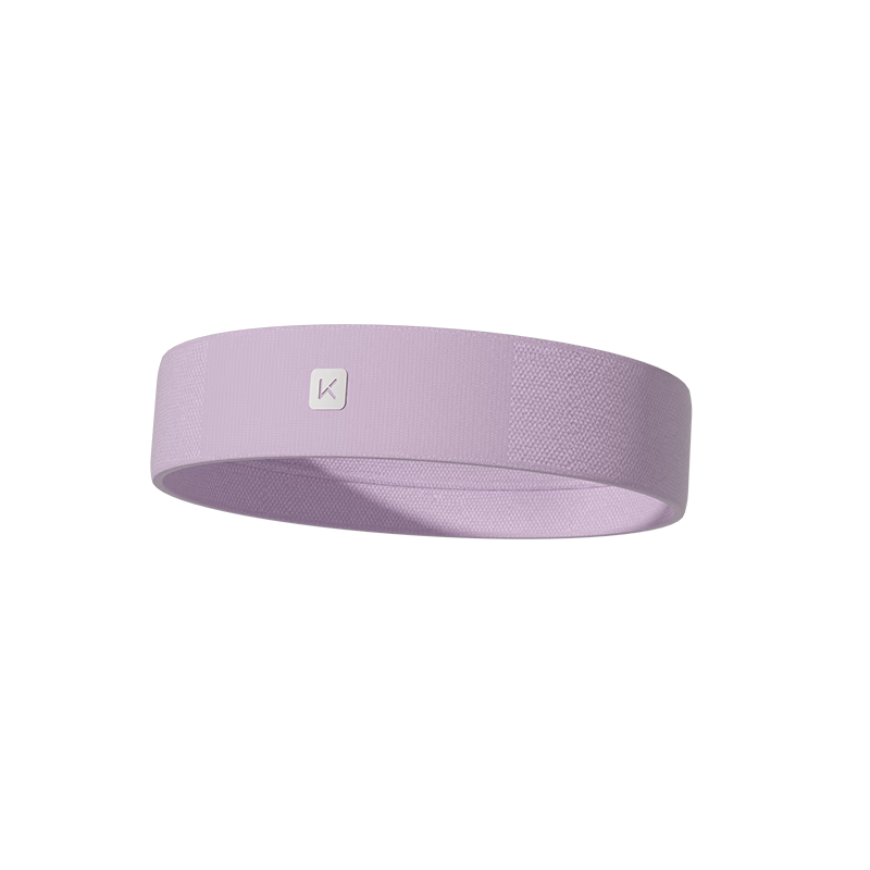Keep Sports Sweatband for Women, Sweat-Absorbing Running Headband, Yoga Headscarf for Men, Fitness Band, Gray And Smoky Purple
