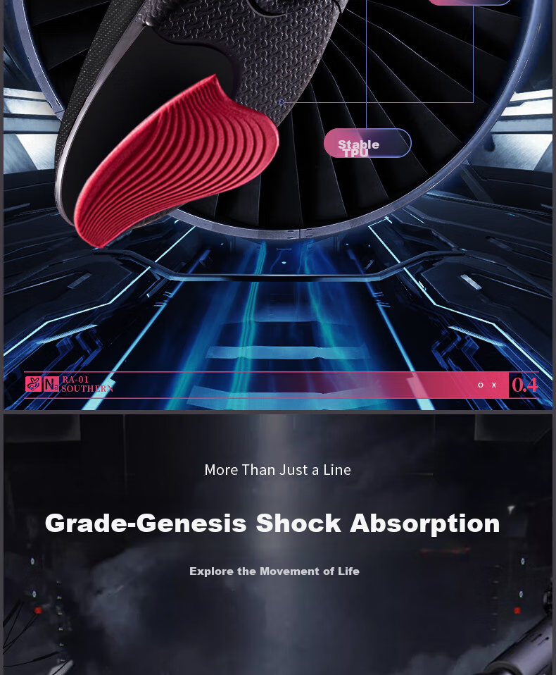 RENBEN 2 Pairs of Sports Insoles for Men, Sweat-Absorbing, Breathable, Shock-Absorbing, Arch Support, Basketball Running Insoles for Women, 6628 Black And Red, Size 35-36 7