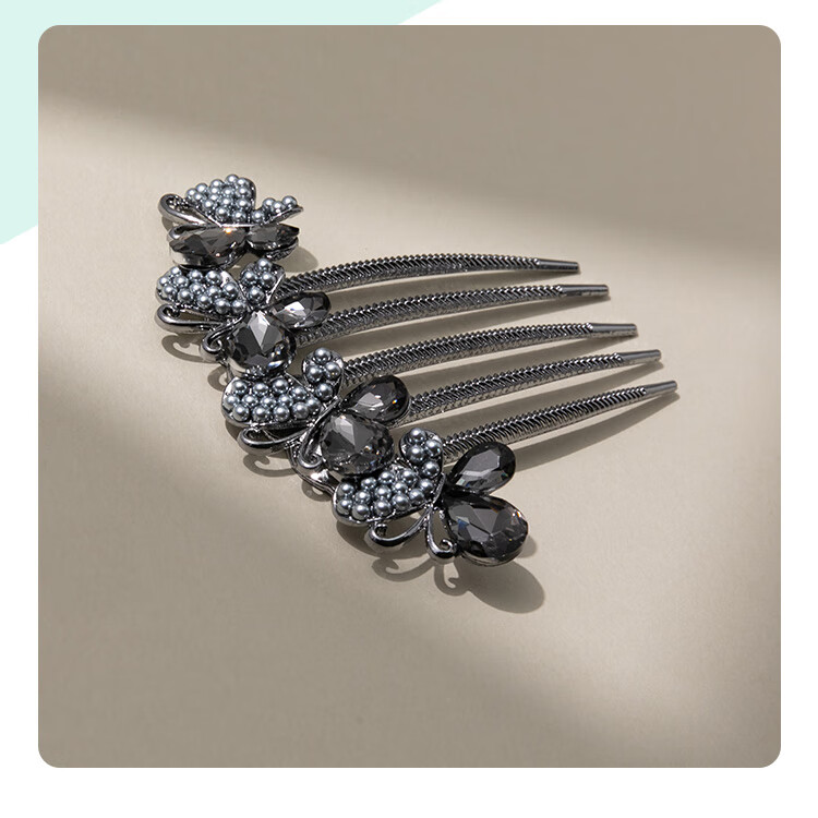 CHIMERA Hair Bun Maker, Back-Of Hair Clip, High-End Hair Accessory for Women, Hair Comb, Birthday Gift for Girls 26