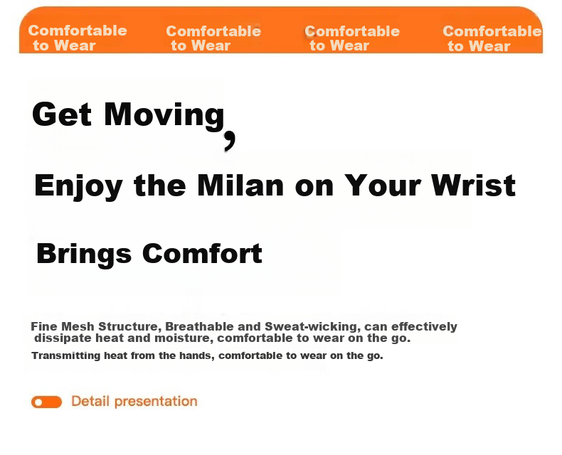 Baking Suitable for Huawei Watch Straps GT7/GT6/GT5/Pro/GT4 Milanese Metal Watch6/5/4/3/buds2, Unisex Original Box Packaging 17