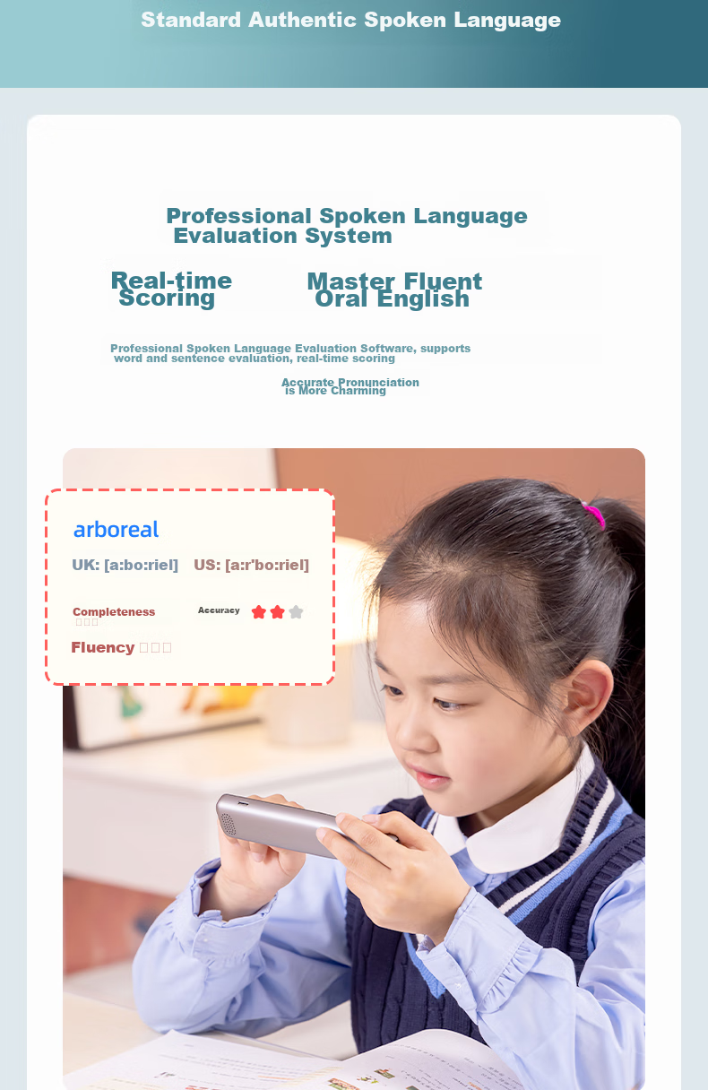 Deli Dictionary Pen R7 Reading Pen Scanning Translation Pen Learning Tool for Primary, Middle, and High School English Vocabulary Electronic Dictionary Scanner Answering Device WIFI Online Translator 14