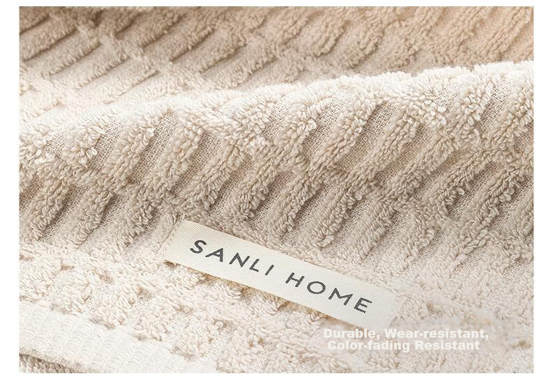 Sanli Class A Xinjiang Cotton Square Towels, 4 Pieces, Pure Cotton Soft Absorbent Face Washing Sports Small Towels for Men And Women, 33*33cm 14
