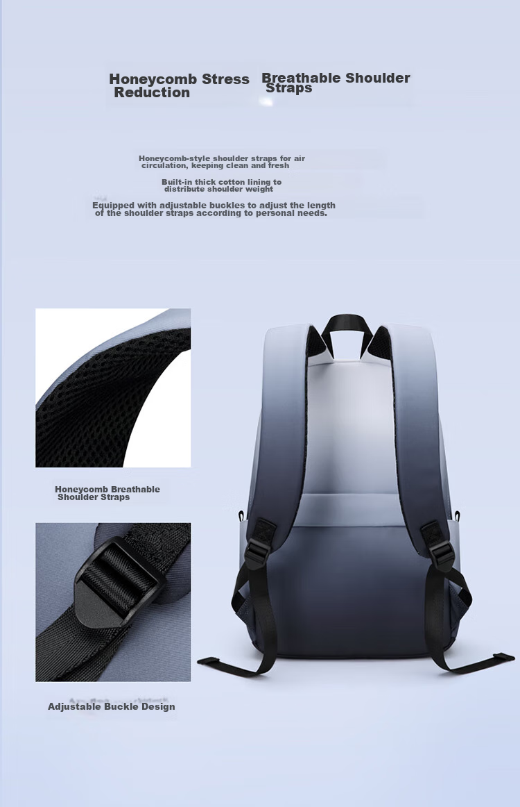 GOLF Backpack for Men And Women, Casual Laptop Backpack for Students, Gradient Commuter Outdoor Travel Backpack, Ink Wash Color 9