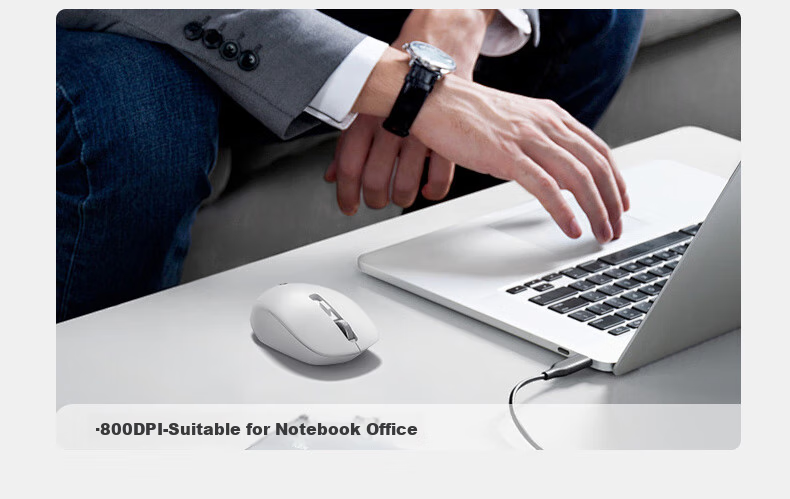 HP S1000 Plus Wireless Mouse Office Mouse Home/business Office/laptop/desk USB Plug-And Wireless Black Mouse 6