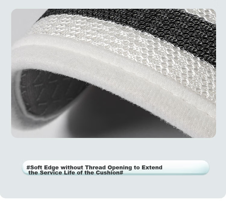 Manshuo All-Season Breathable Seat Cushion for Office, Long-Sitting Butt Pad Chair Mat, Chai Chai 45*45cm 9